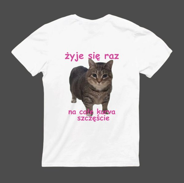 T-Shirt - Żyje się raz - obrazek 3