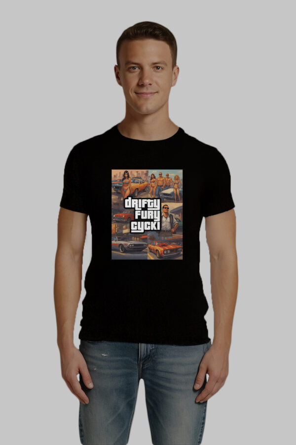 T-Shirt - Drifty Fury - obrazek 2
