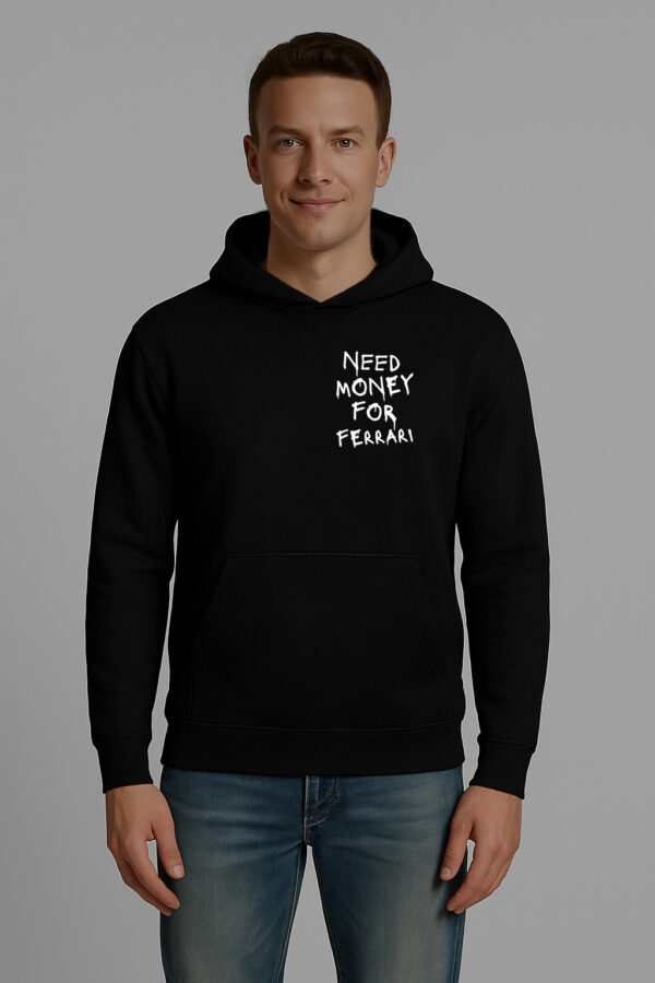 Bluza - NEED MONEY FOR FERRARI - obrazek 4