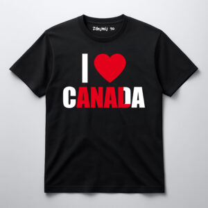 T-Shirt - I LOVE CANADA